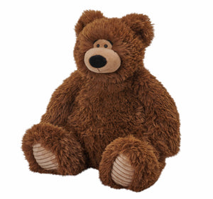 Snuggleluvs Brown Bear Weighted Stuffed Animal 15"