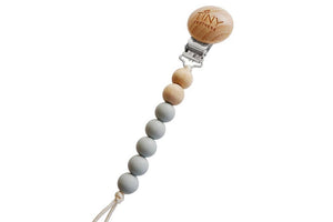 Mini Pacifier Clip - Wooden Clip