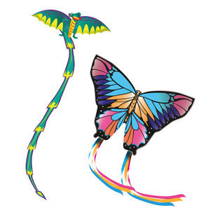 Pop-Up Kites Butterfly/Dragon