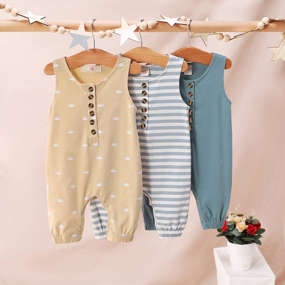 Button Tank Onesie