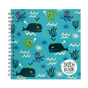 Square Sketchbook - Ocean Friends