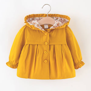 Long-sleeve Baby Hooded Jacket