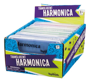 4" Translucent Harmonica
