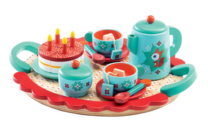 Fox's Tea Party Wooden Tea Set