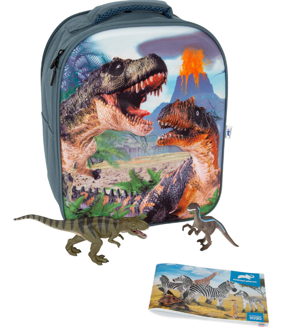 Dinosaur Playscape Backpack with 2 Dinos