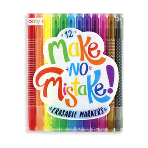 Make No Mistake Erasable Markers