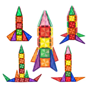 Picasso Tiles - Mini Diamond 30pc Rocket Set