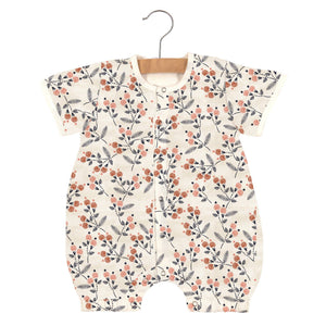 Dahlia Floral Bamboo Mini Romper