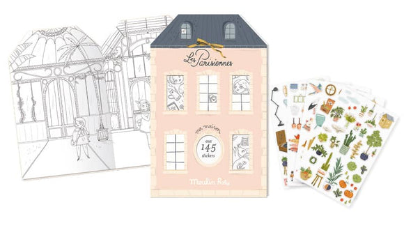 Coloring Books &  Stickers - The Parisiennes