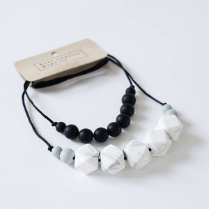 Raven Silicone Teething Necklace for Moms