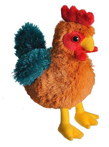 Hug'Ems-Mini Rooster Stuffed Animal 7"