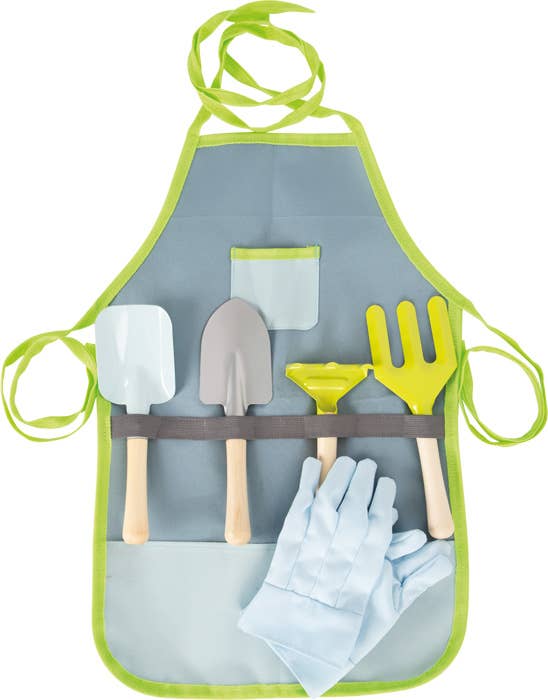 Wooden Toys Gardening Apron With Tools
