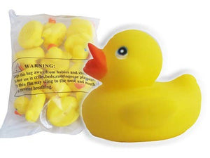 2" Yellow Rubber Duck
