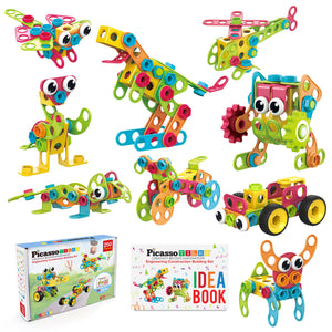 PicassoTiles -250 Piece Engineering Kit