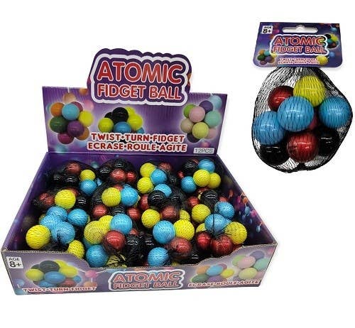 Atomic Fidget Ball - Metallic