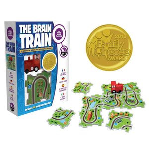 Brain Train - Award Winner Train & Railway Puzzles Math Game