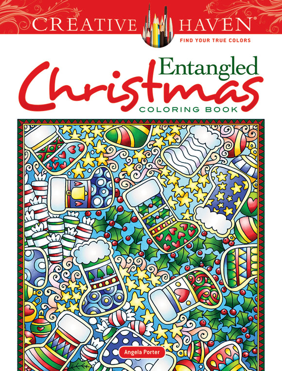 Entangled Christmas Coloring Book