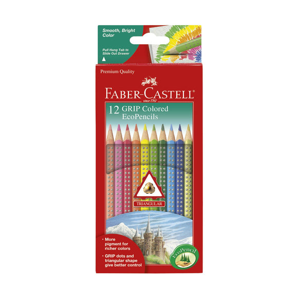 Grip Colored EcoPencils - 12 ct