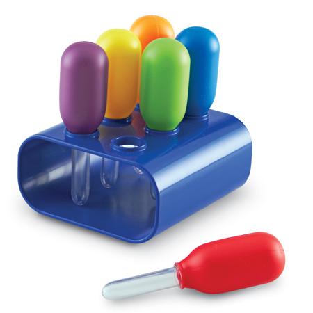 Jumbo Eye Droppers in Stand