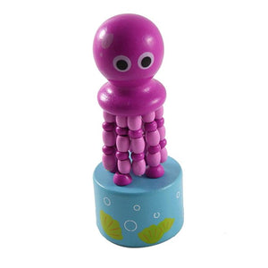 Octopus Push Puppet
