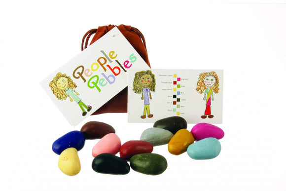 Crayon Rocks - People Pebbles – Speckled Frog Toys & Books