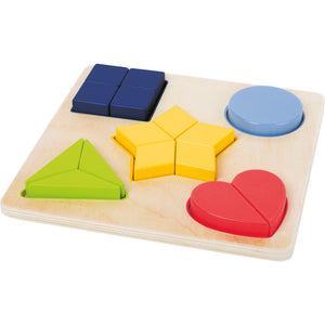 Small Foot Shape Fitting Educational Puzzle