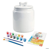 Paint Your Own Porcelain Dog Treat Jar