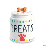 Paint Your Own Porcelain Dog Treat Jar